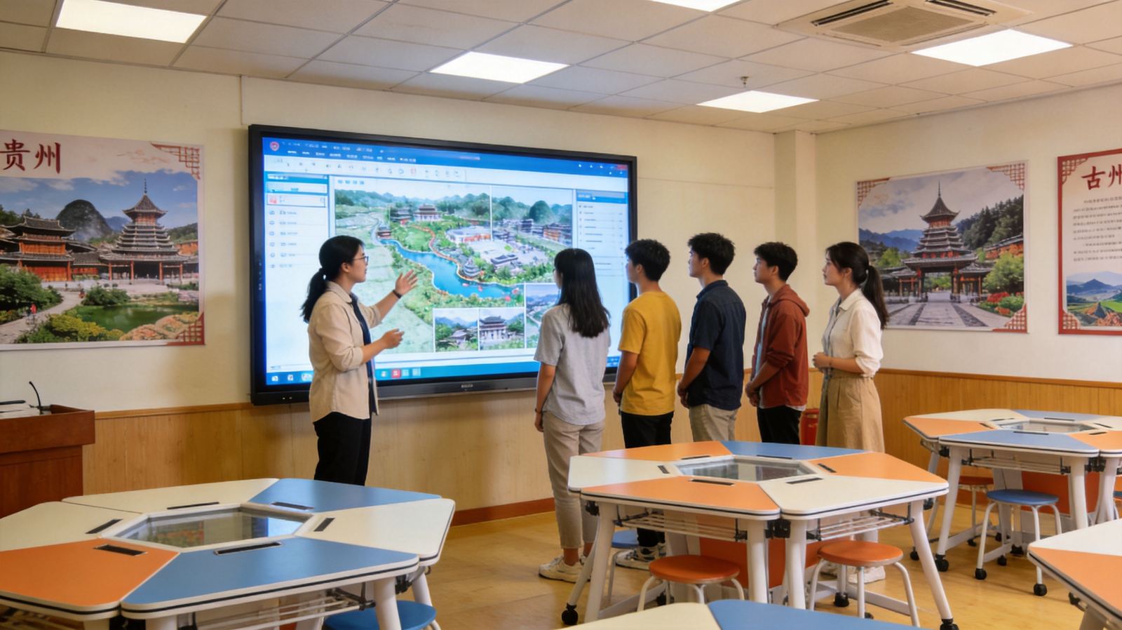 场景化教学区